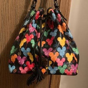 Disney Dooney Bourke drawstring bucket balloon bag